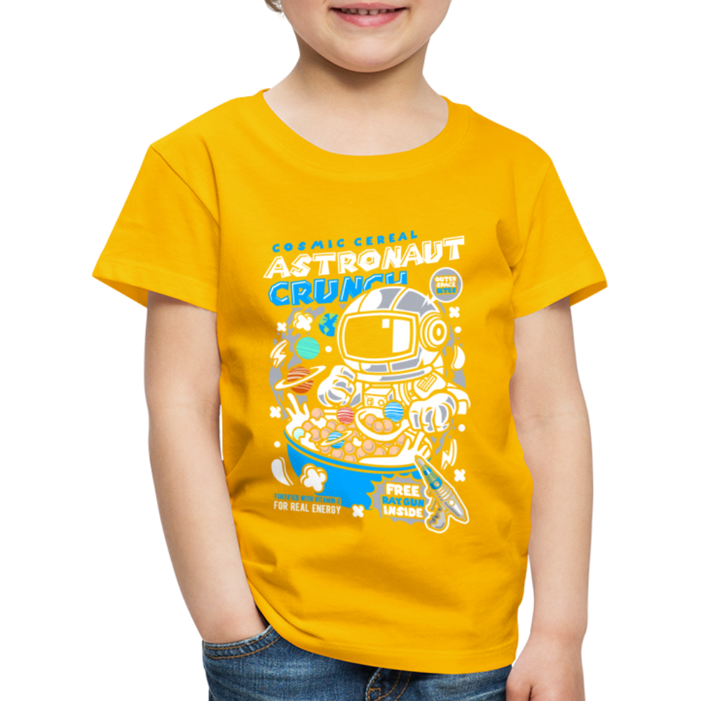 Maglietta Premium per bambini | Astronaut Crunch - giallo sole