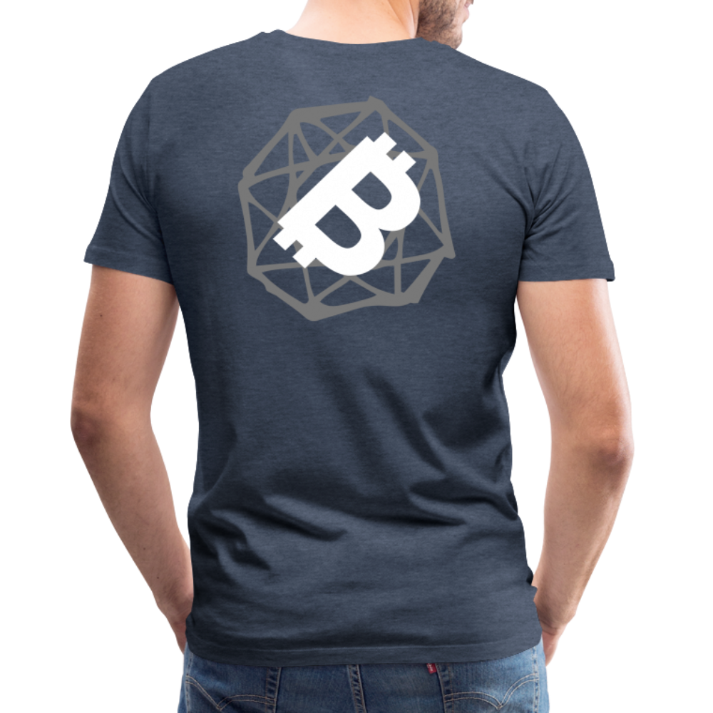 Maglietta Premium da uomo | Spreadshirt | BTC#1 - bluastro