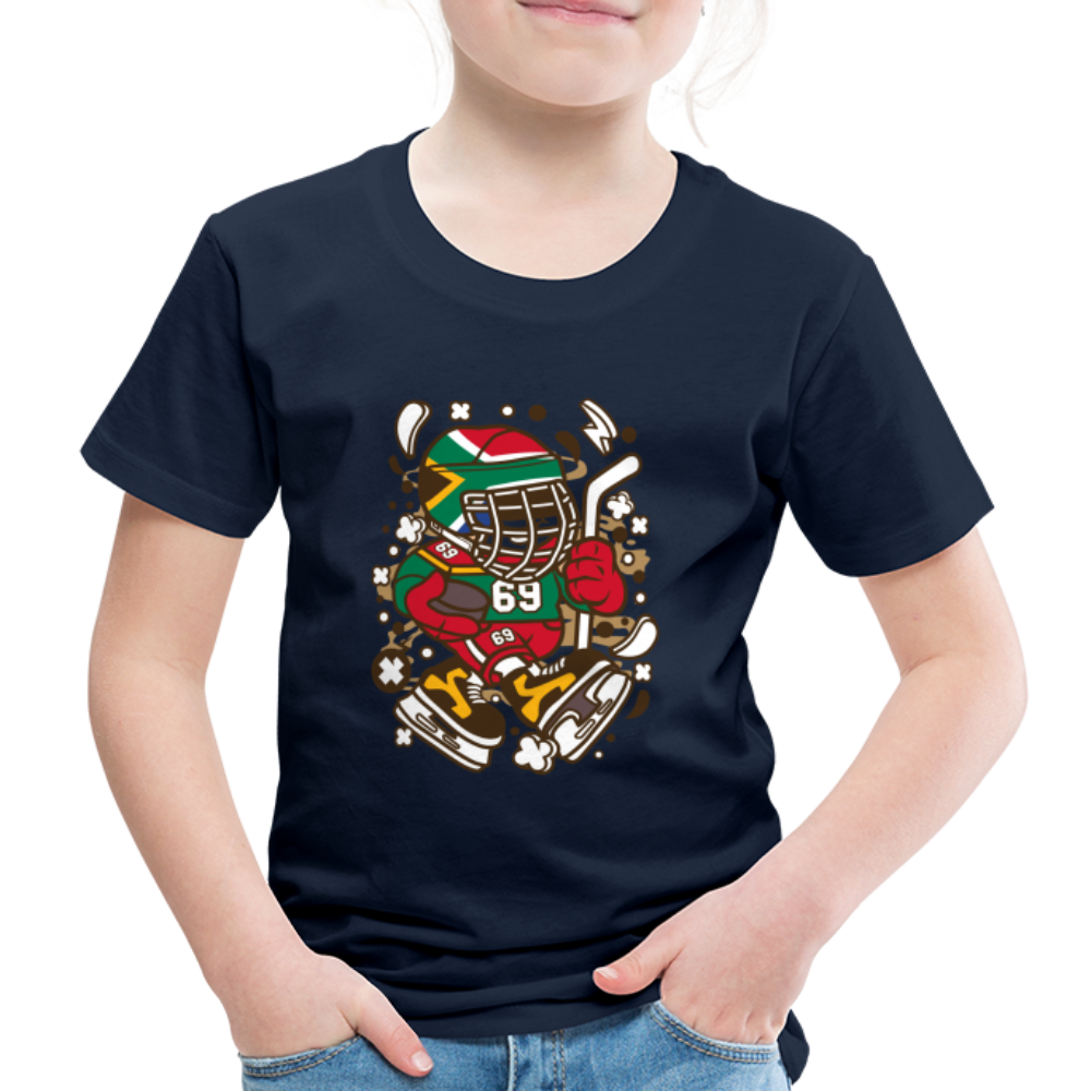 Maglietta Premium per bambini | Spreadshirt | Hockey Kid - navy