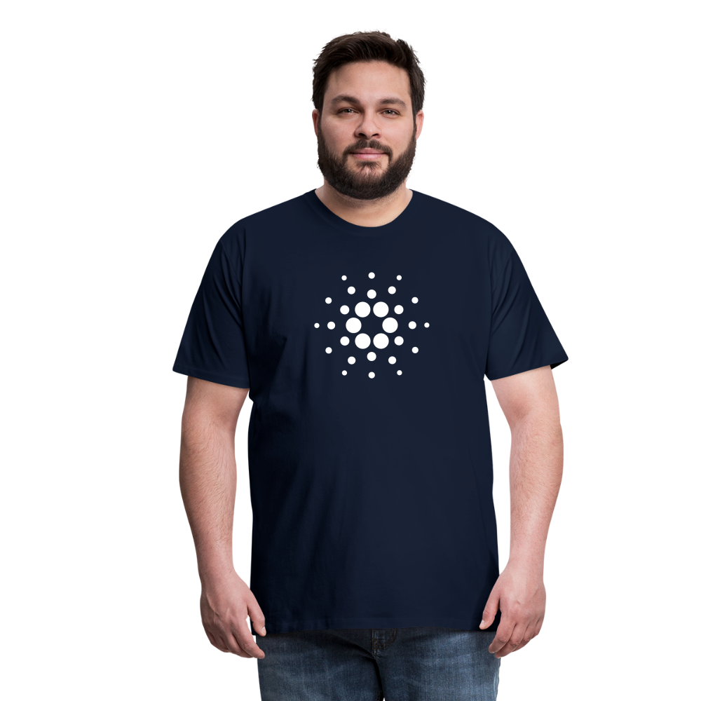 Maglietta Premium da uomo | Cardano™ - navy