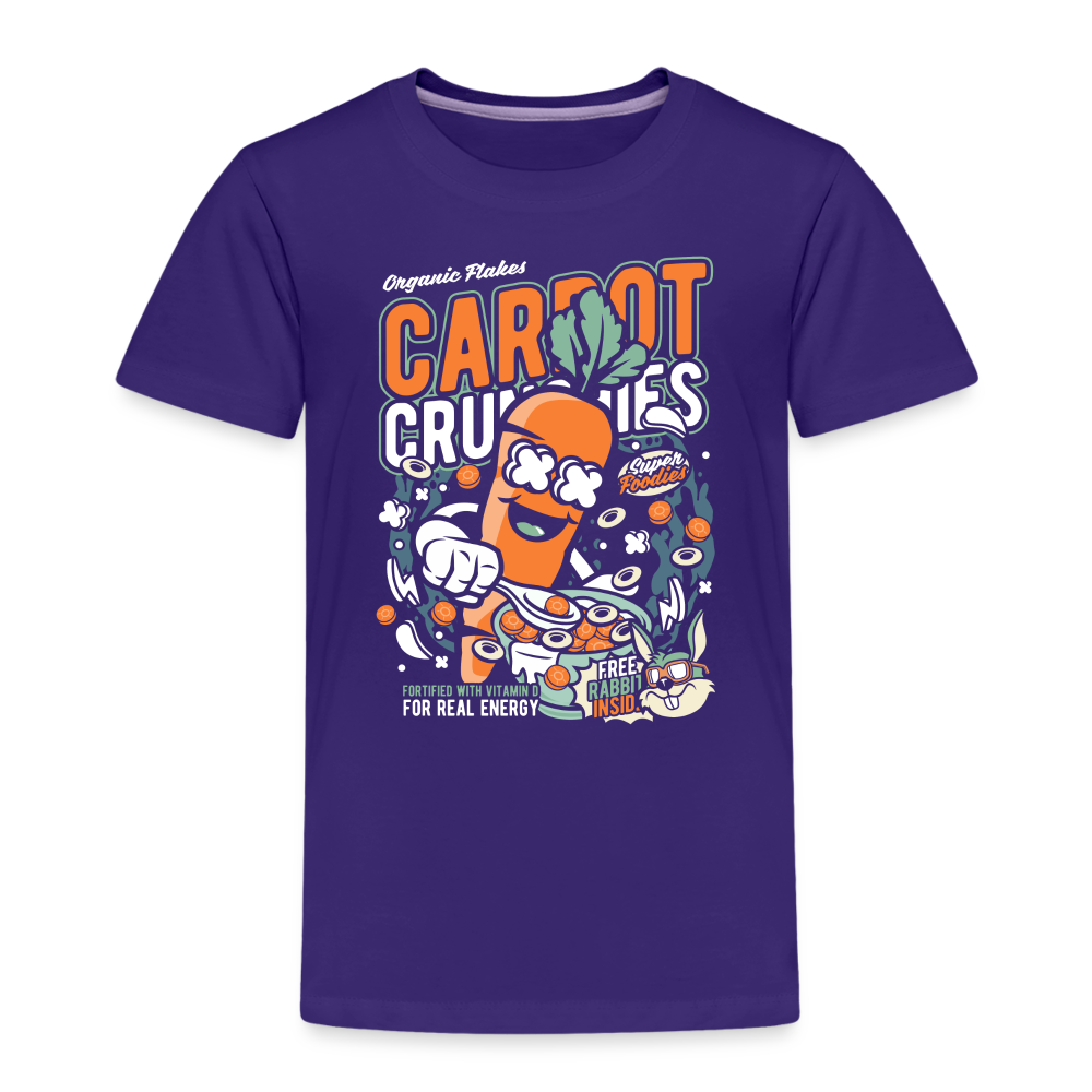 Maglietta Premium per bambini | Spreadshirt | Carrot Crunchies - viola