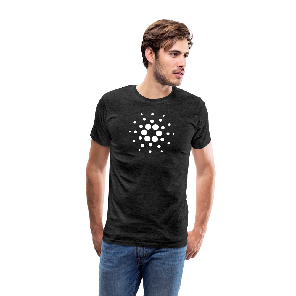 Maglietta Premium da uomo | Cardano™ - antracite