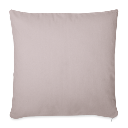 Cuscino da divano 44 x 44 cm con riempimento | Spreadshirt - grigio chiaro