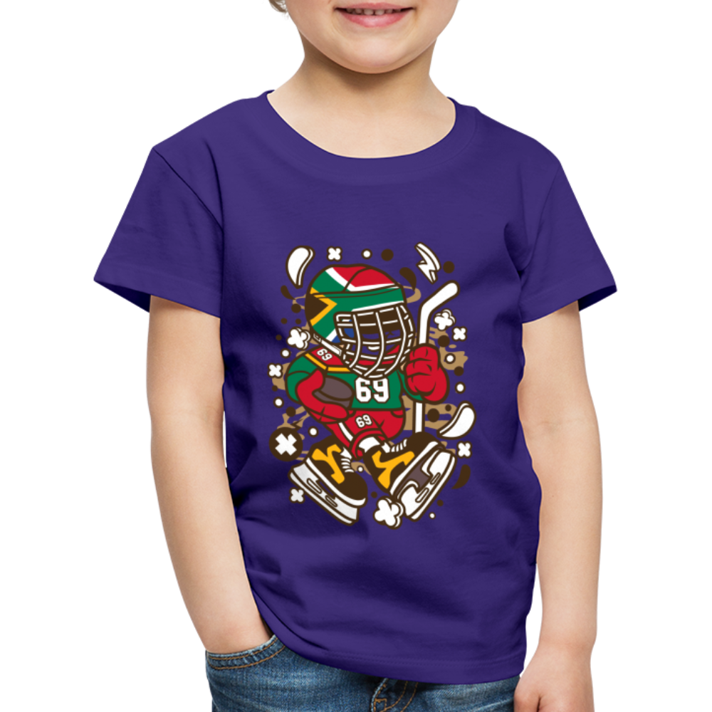 Maglietta Premium per bambini | Spreadshirt | Hockey Kid - viola