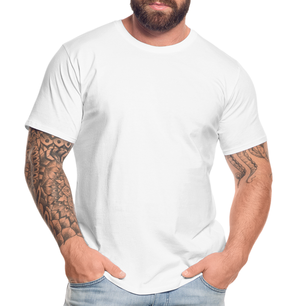 Maglietta ecologica premium da uomo | Spreadshirt - bianco