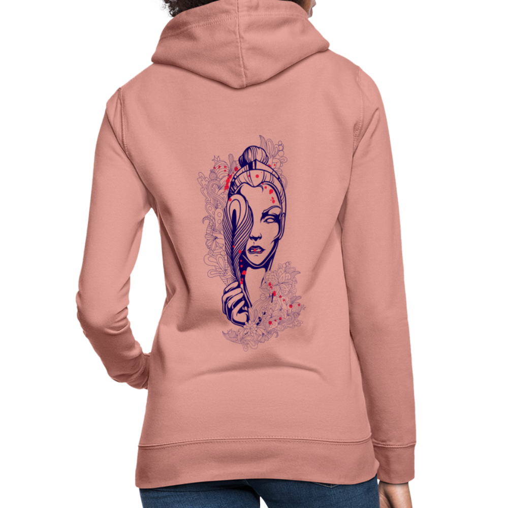 Felpa con cappuccio da donna | AWDis | Woman Feather - rosa antico