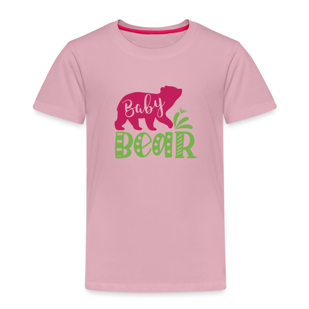 Maglietta Premium per bambini | Spreadshirt | Baby Bear - rosa chiaro