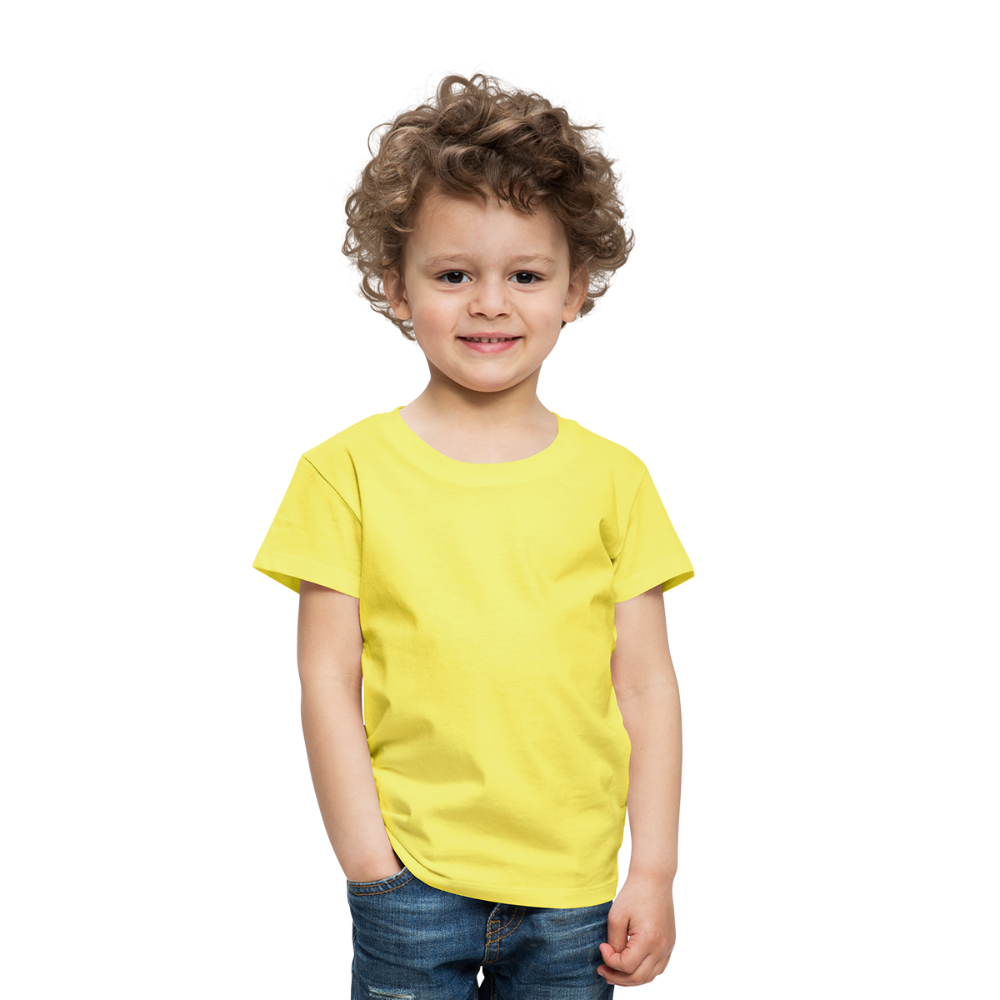 Maglietta Premium per bambini | Personalizzabile - giallo