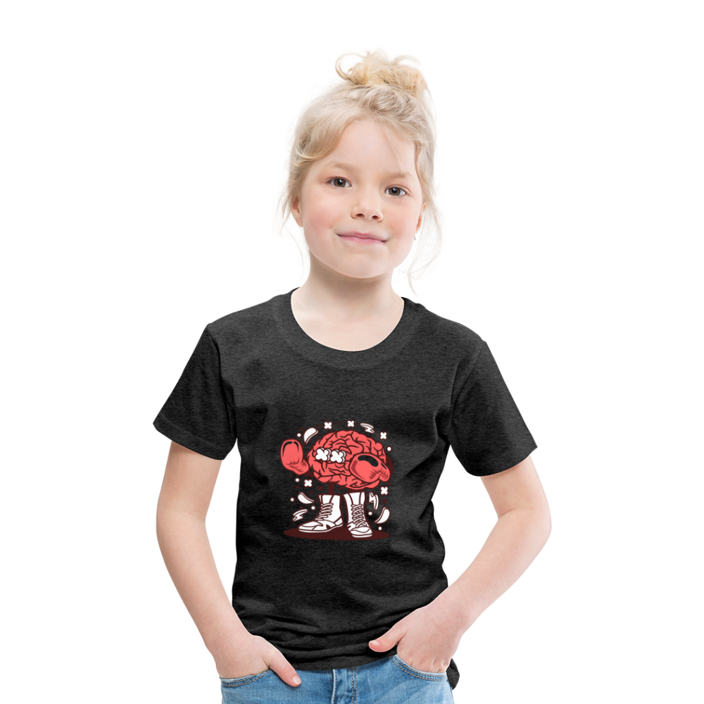 Maglietta Premium per bambini | Spreadshirt | Brain Boxer - antracite