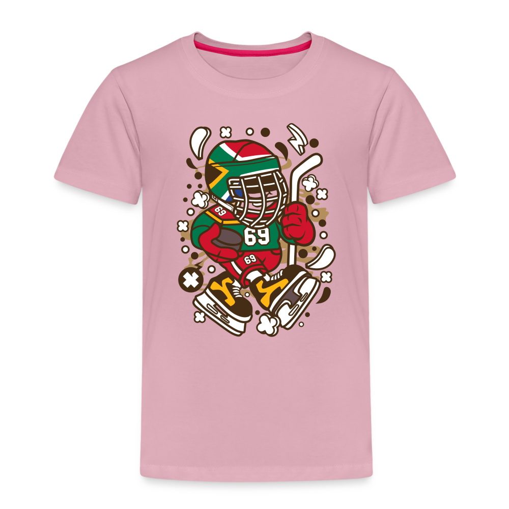 Maglietta Premium per bambini | Spreadshirt | Hockey Kid - rosa chiaro