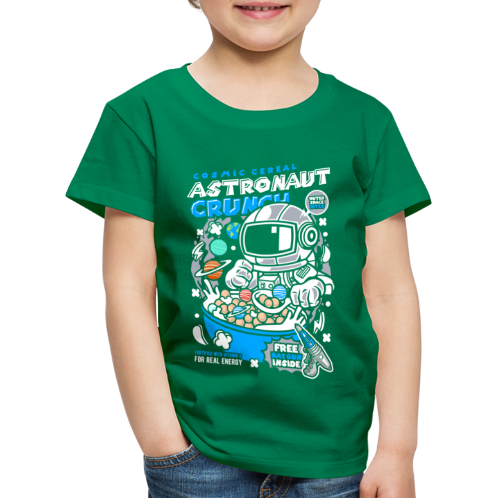 Maglietta Premium per bambini | Astronaut Crunch - verde kelly