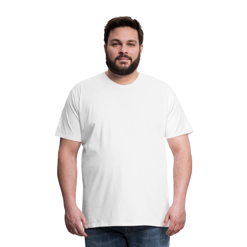 Maglietta Premium da uomo | Spreadshirt - bianco