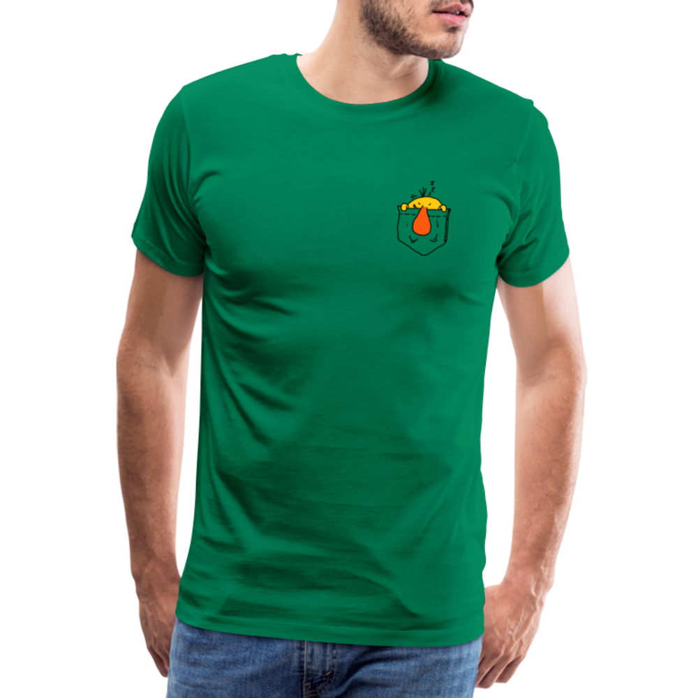 Maglietta Premium da uomo | Spreadshirt | Pocket Bug - verde kelly