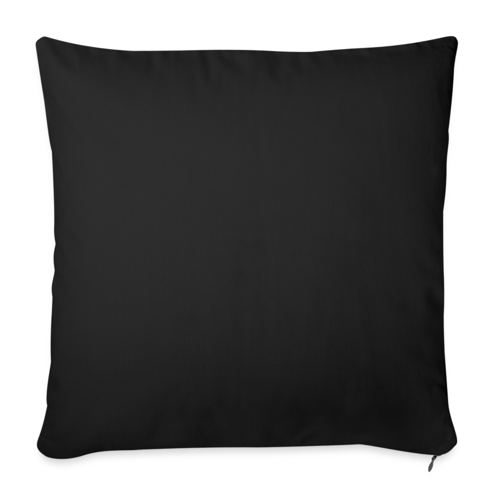 Cuscino da divano 44 x 44 cm con riempimento | Spreadshirt - nero