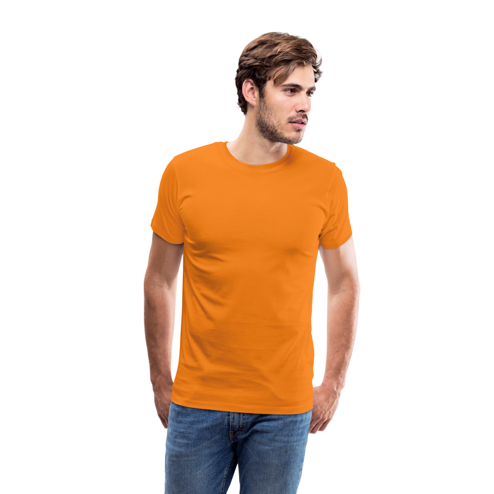 Maglietta Premium da uomo | Spreadshirt | Mono Loco - arancione