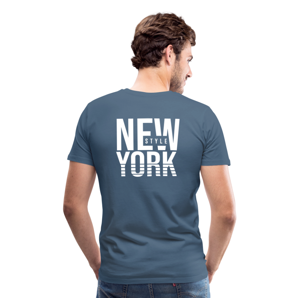 Maglietta Premium da uomo | Spreadshirt | New York Style - carta da zucchero