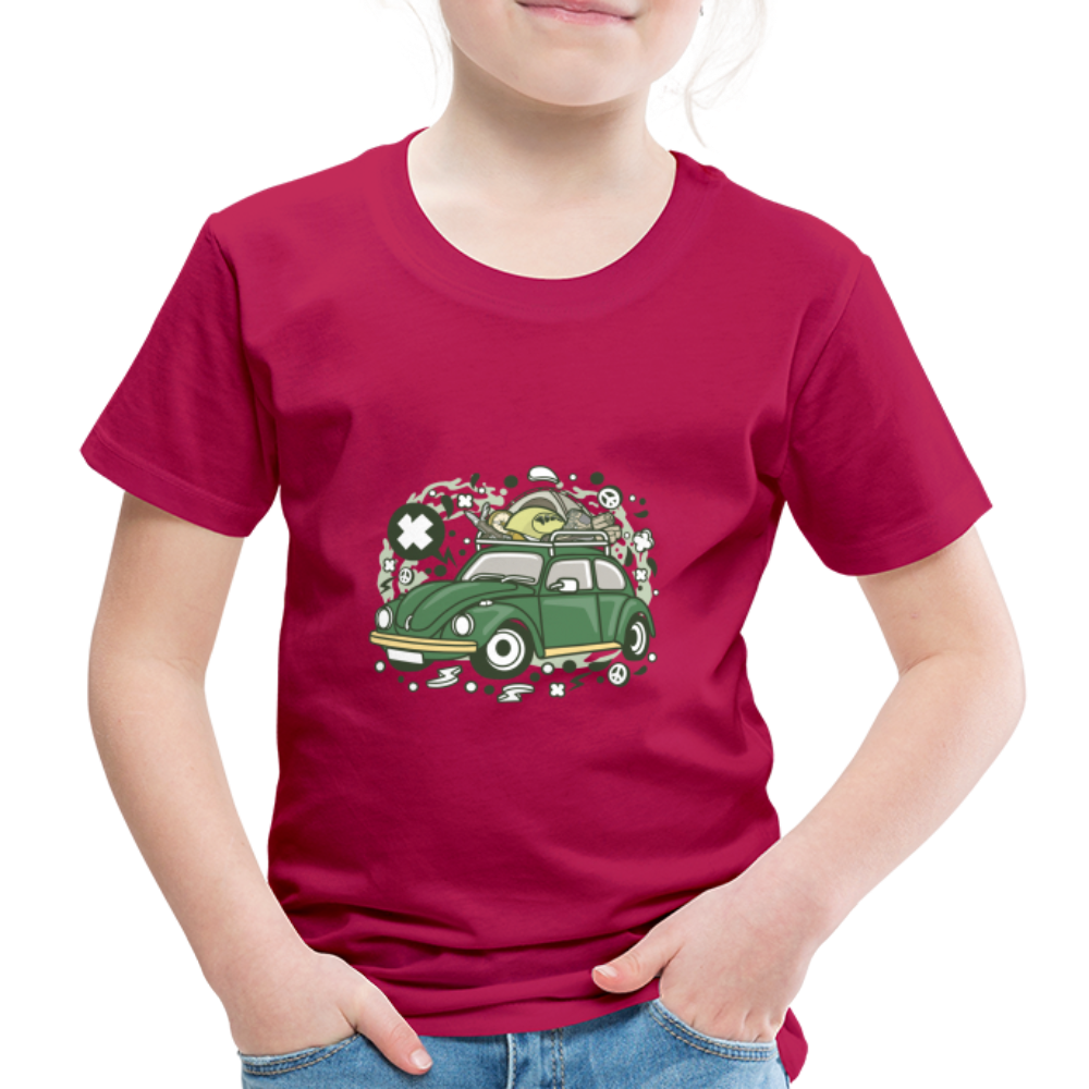 Maglietta Premium per bambini | Spreadshirt | Camp Tour - Borgogna