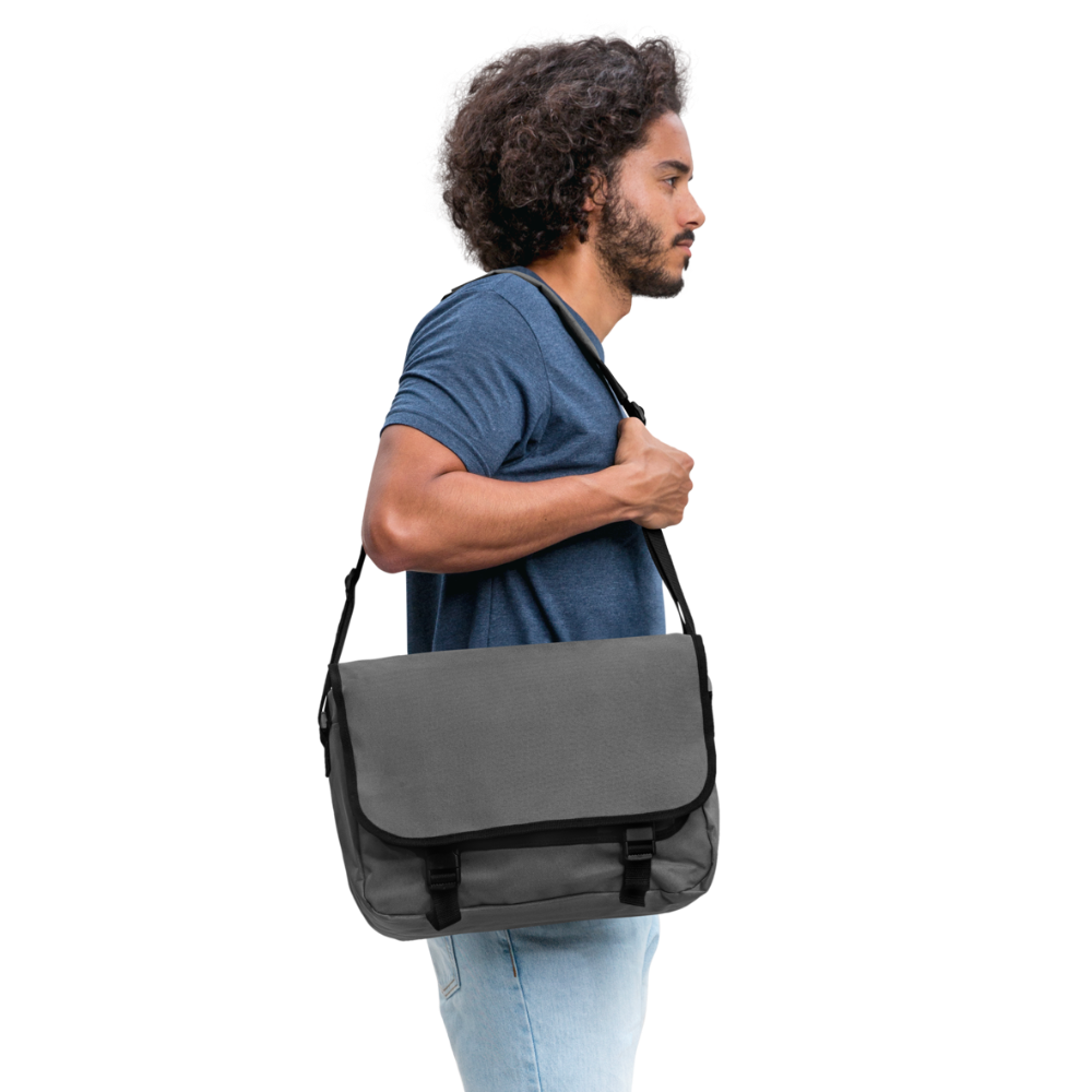 Borsa a Tracolla  | BagBase - grigio grafite/nero