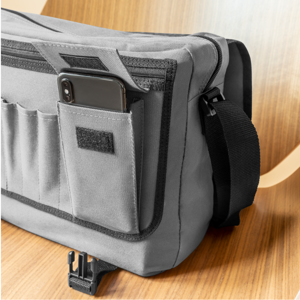 Borsa a Tracolla  | BagBase - grigio grafite/nero