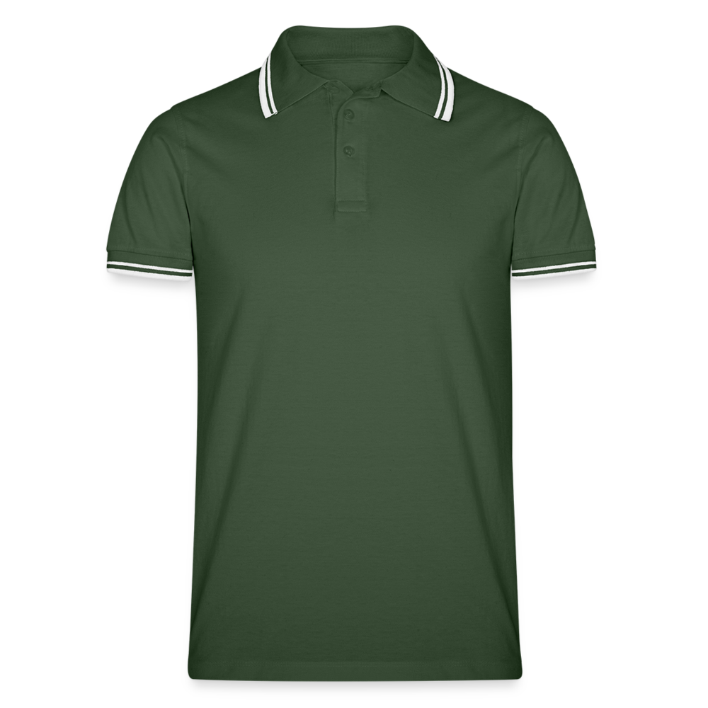 Polo per uomo | Sol's - verde abete/bianco