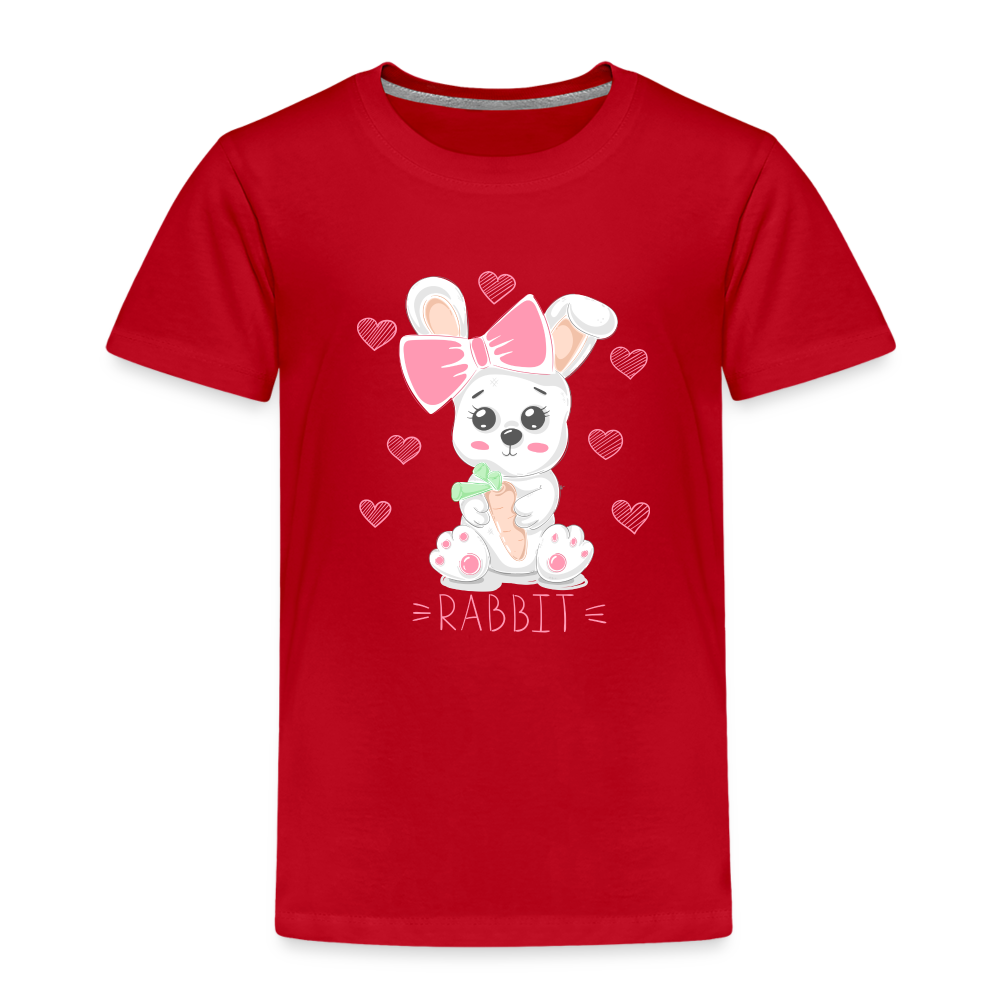 Maglietta Premium per bambini | Spreadshirt | Rabbit - rosso