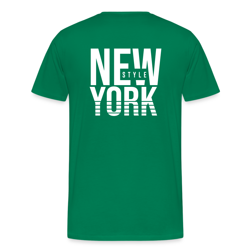 Maglietta Premium da uomo | Spreadshirt | New York Style - verde kelly