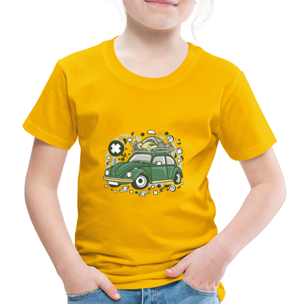 Maglietta Premium per bambini | Spreadshirt | Camp Tour - giallo sole