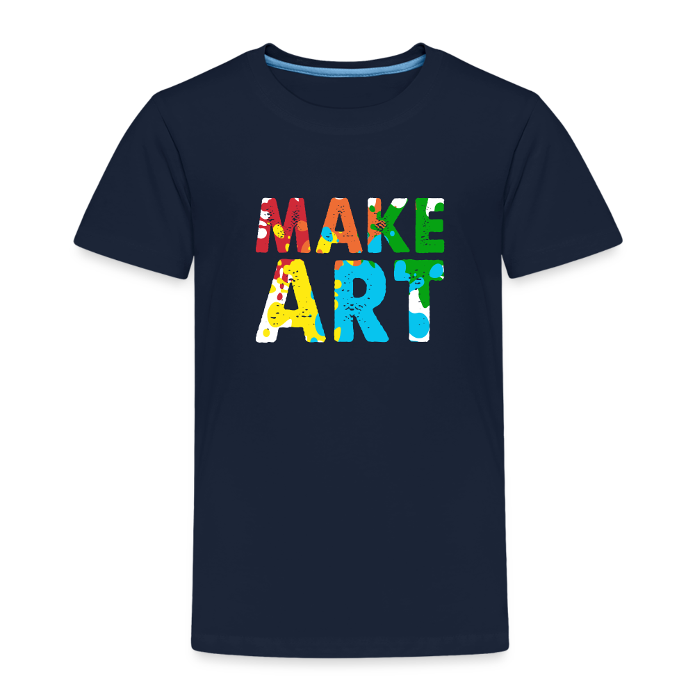 Maglietta Premium per bambini | Spreadshirt | Make Art - navy