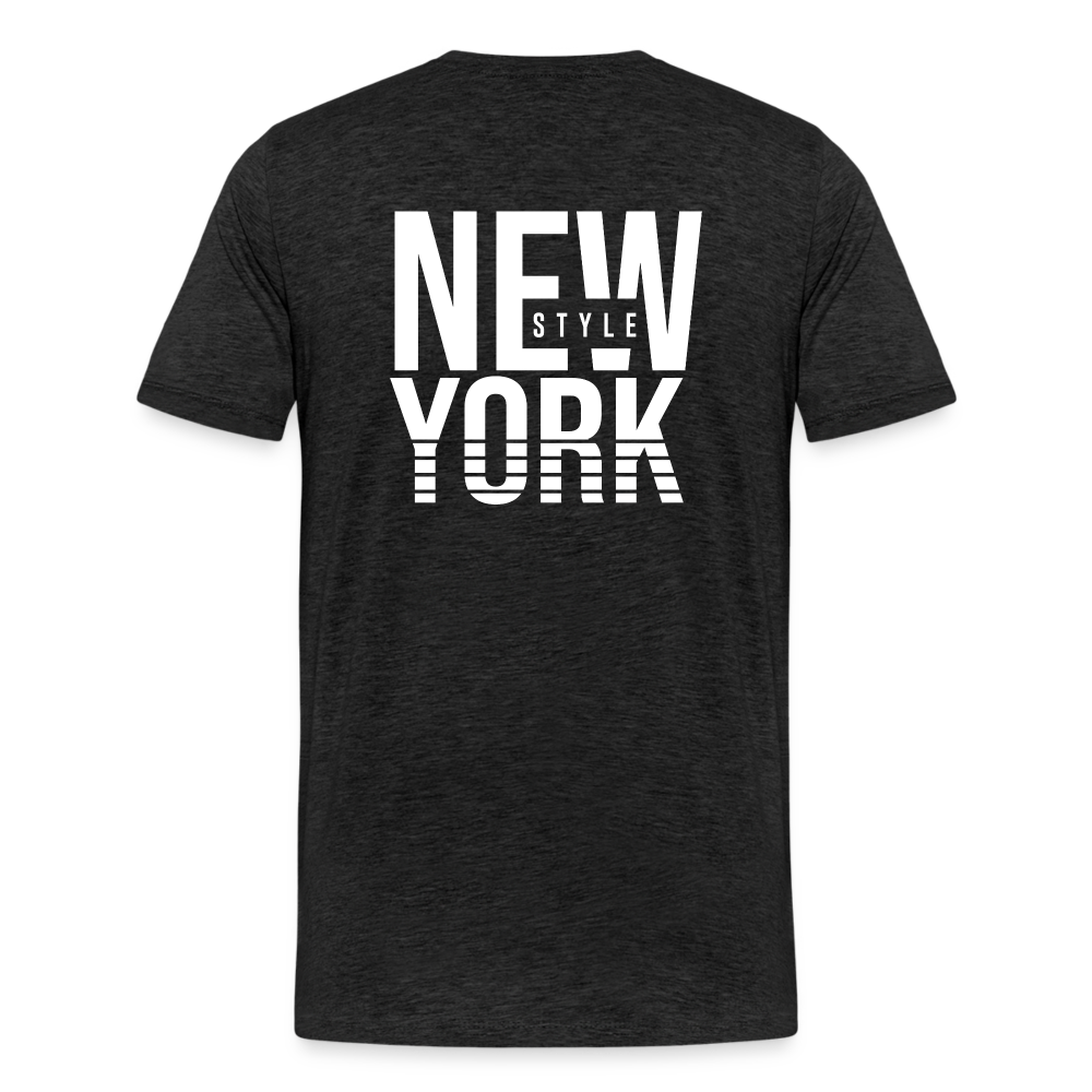 Maglietta Premium da uomo | Spreadshirt | New York Style - antracite