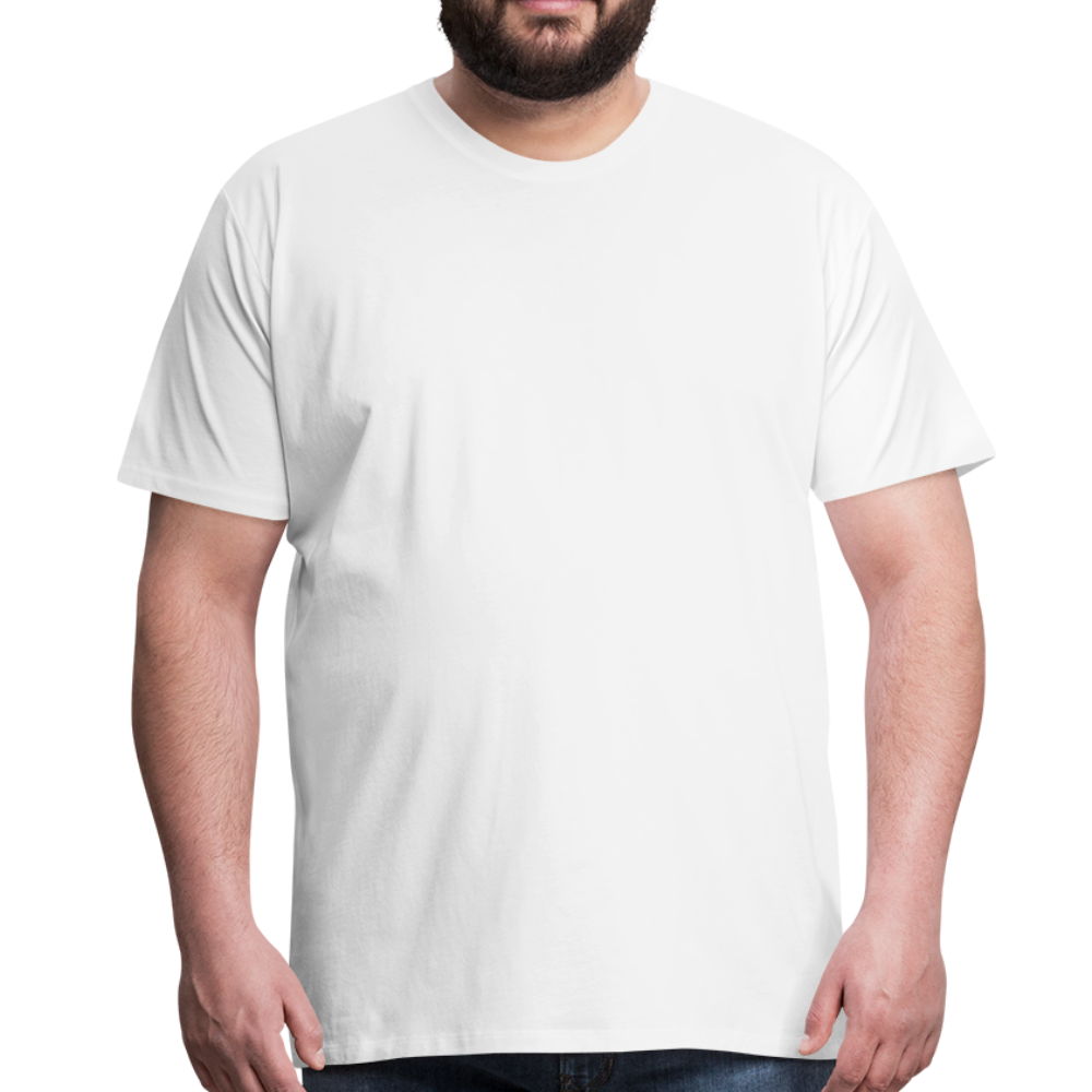 Maglietta Premium da uomo | Spreadshirt - bianco