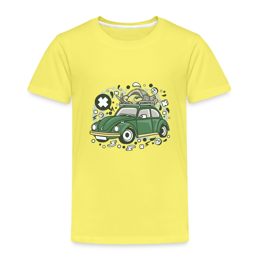 Maglietta Premium per bambini | Spreadshirt | Camp Tour - giallo