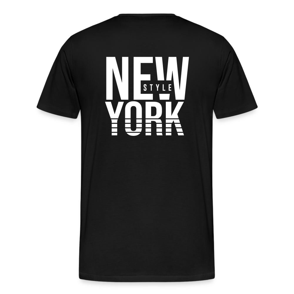 Maglietta Premium da uomo | Spreadshirt | New York Style - nero