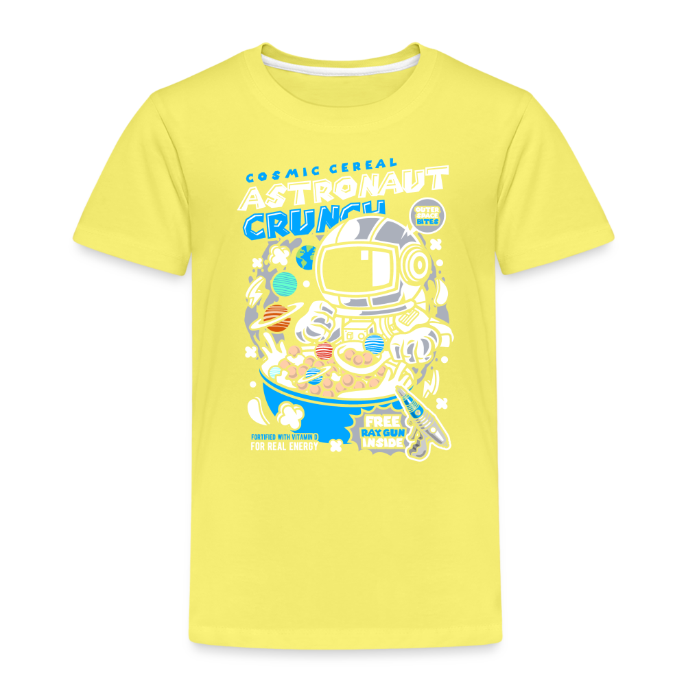 Maglietta Premium per bambini | Astronaut Crunch - giallo