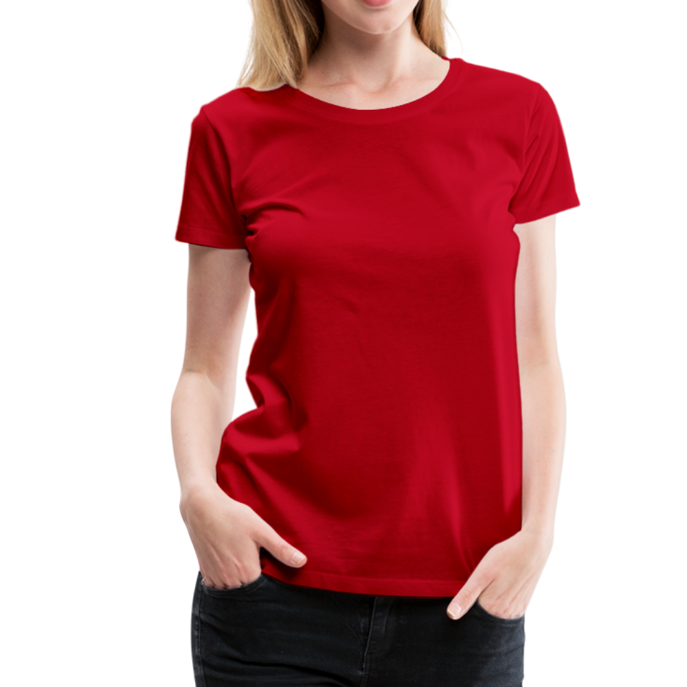 Maglietta Premium da donna | Spreadshirt - rosso